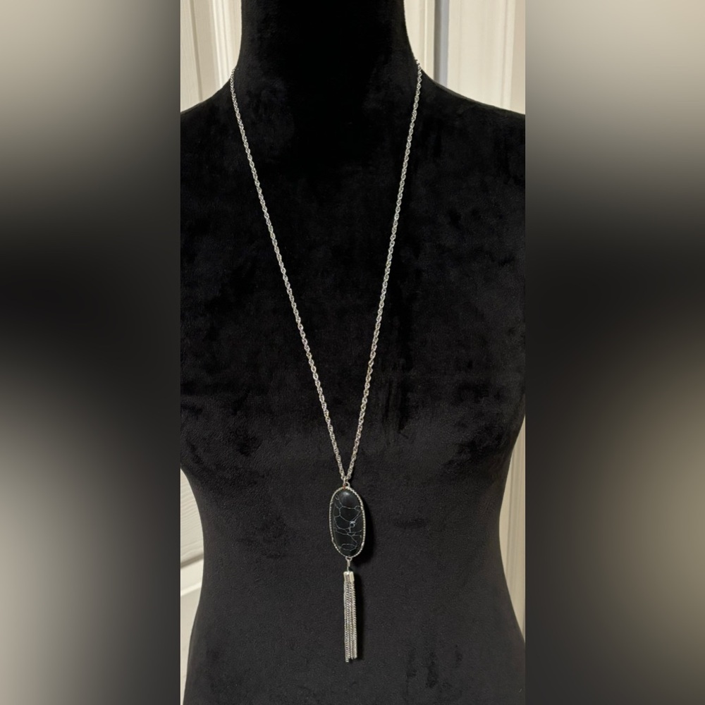 Charming Charlie Tassel Necklace